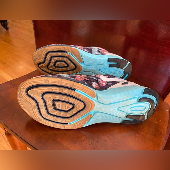 Nike Shoes Wmn Size13  Lunarglide 6 Photosynthesis Pack 776259-401 Floral Shoes - Picture 10 of 13